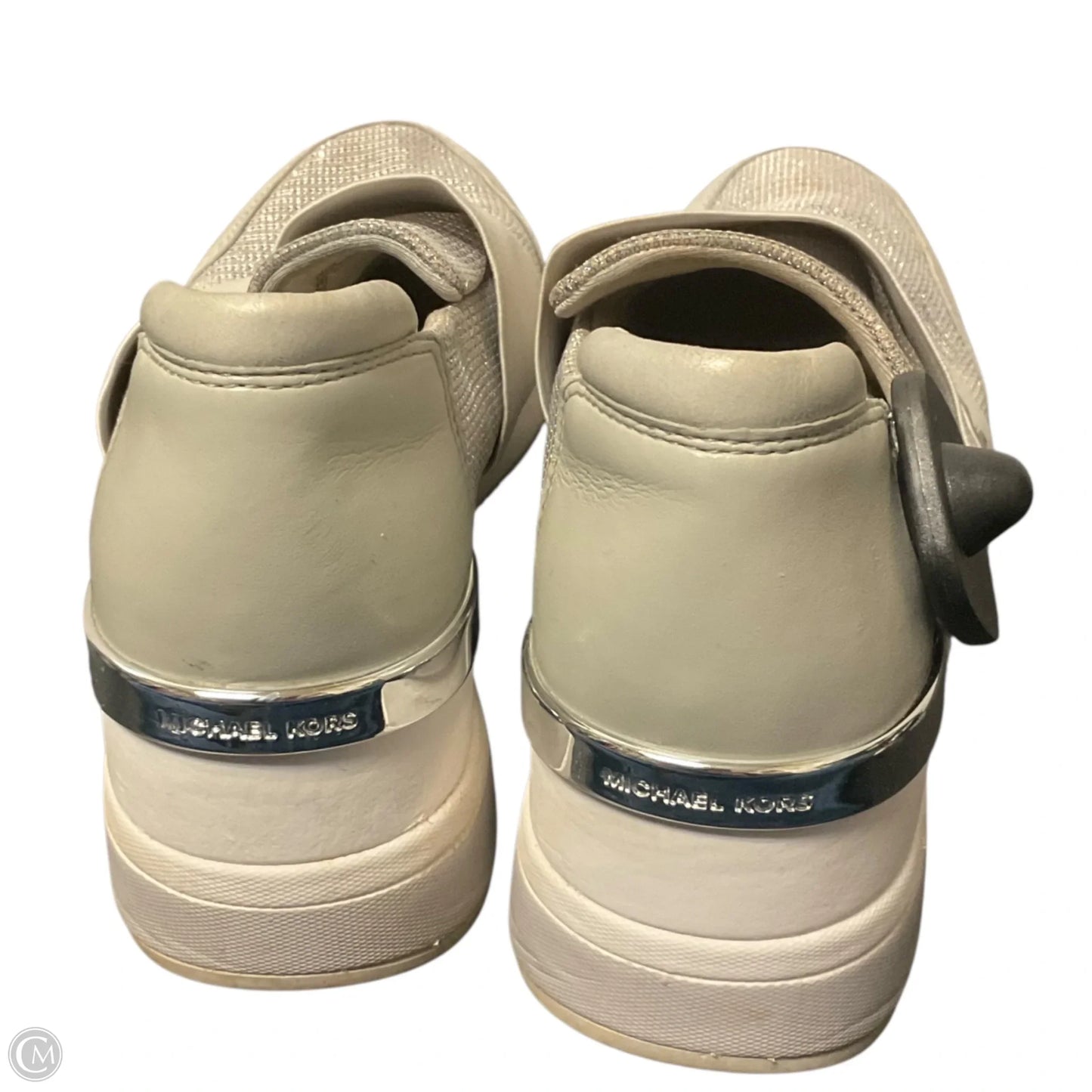 Shoes Designer By Michael Kors In Grey, Size: 7