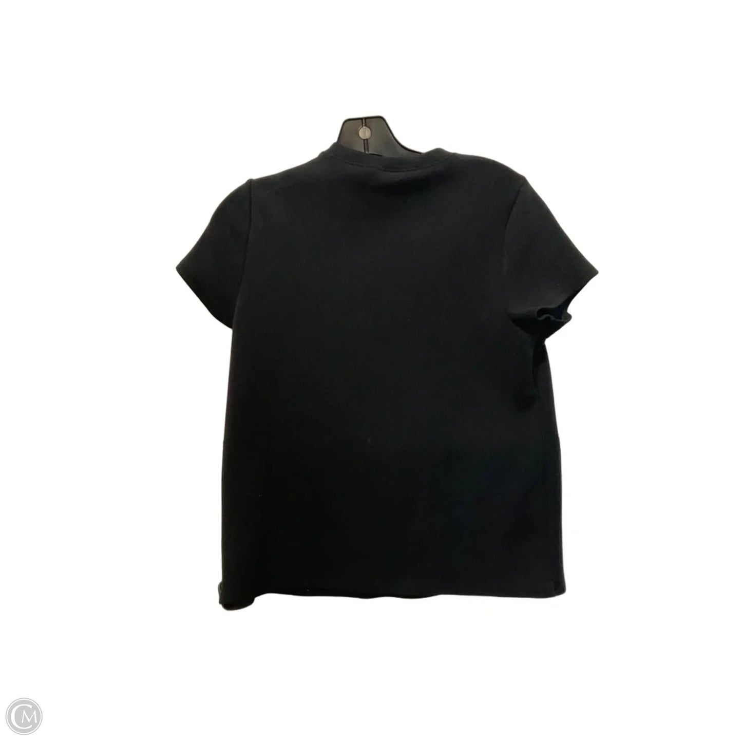 Top Short Sleeve By Spanx In Black, Size: S