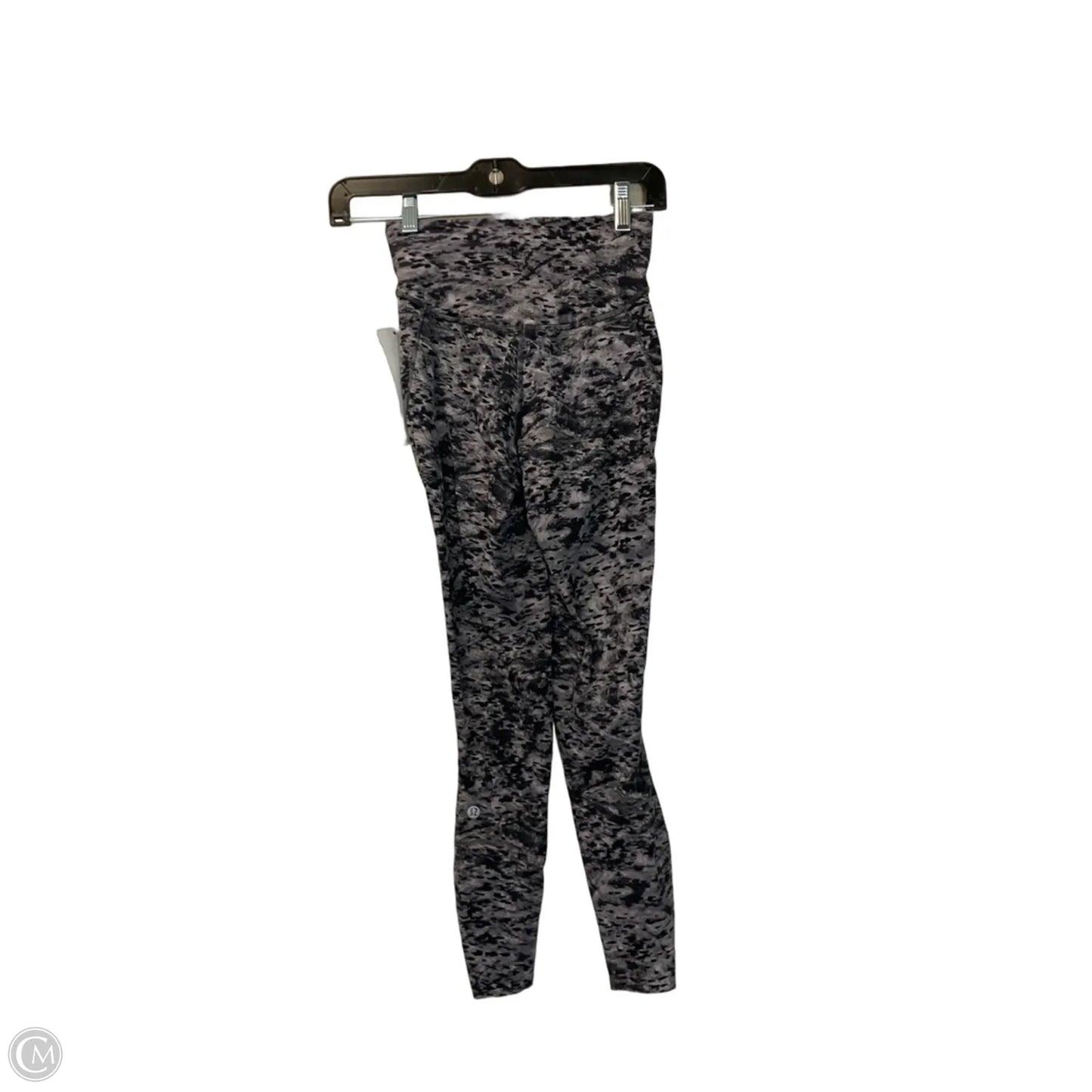 Athletic Leggings By Lululemon In Grey, Size: 2