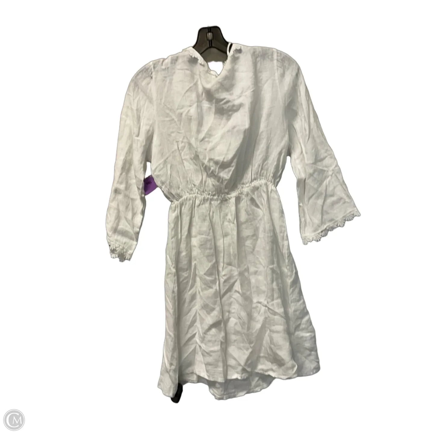 Dress Casual Short By Clothes Mentor In White, Size: L