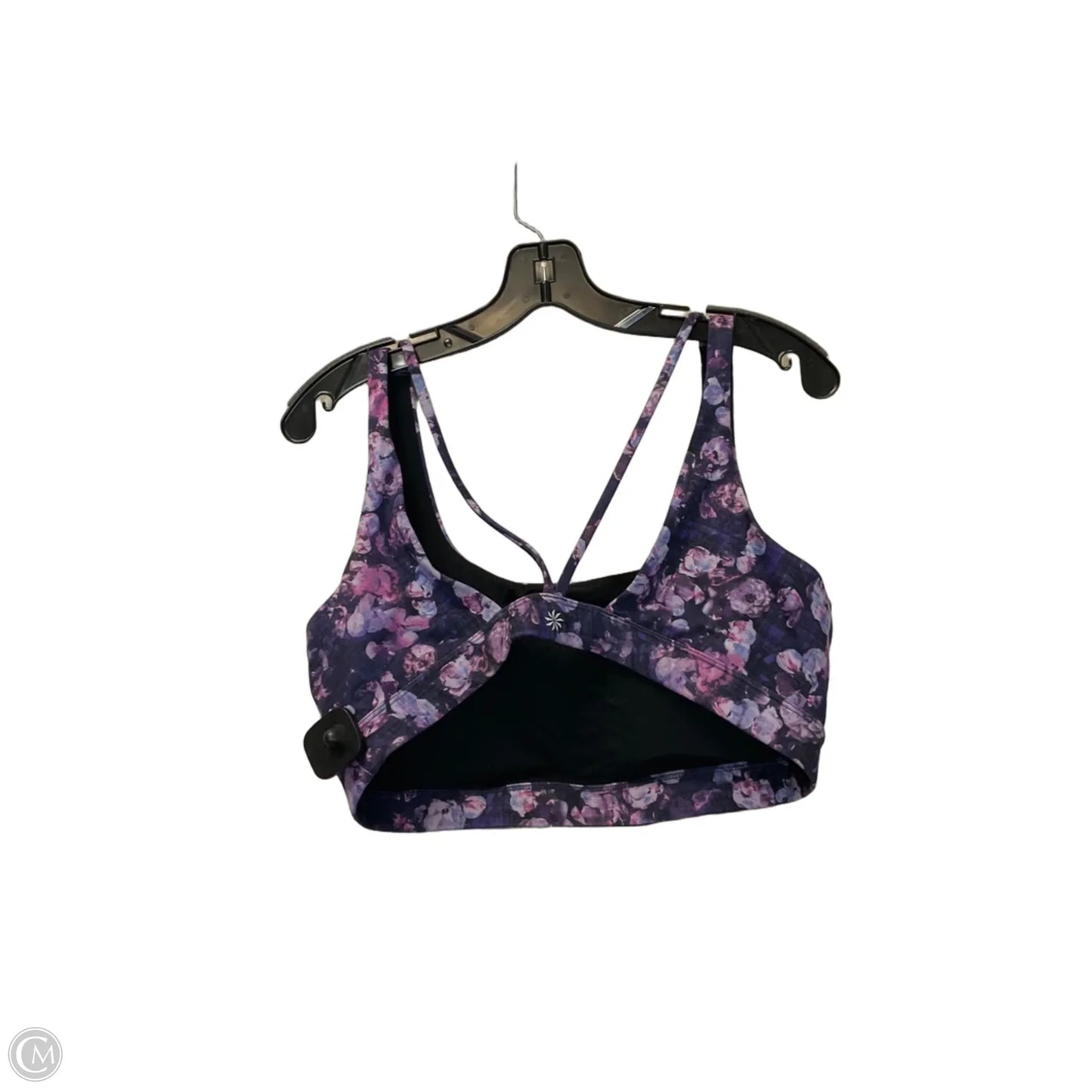 Athletic Bra By Athleta In Purple, Size: Xl