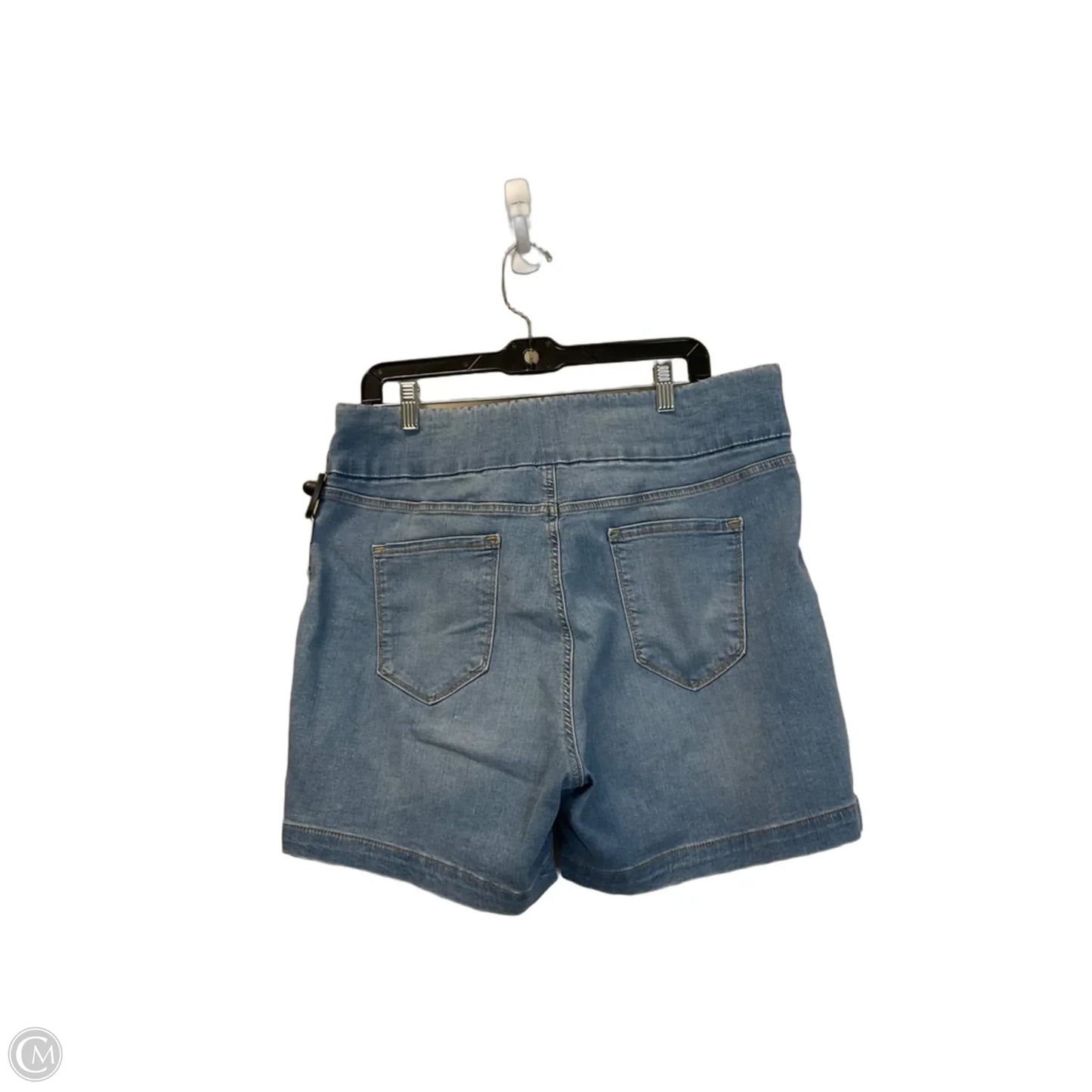 Shorts By Gloria Vanderbilt In Blue Denim, Size: 18