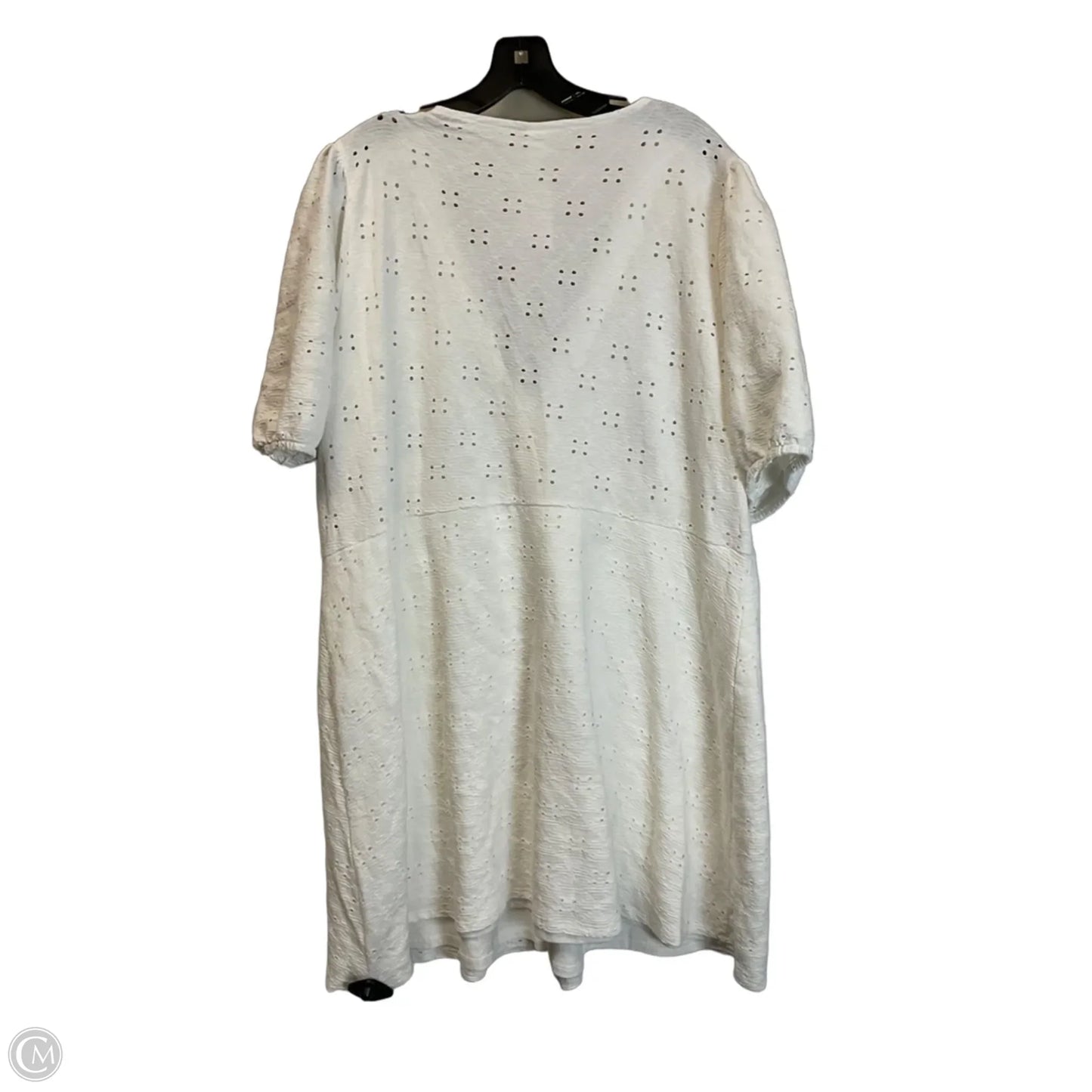 Dress Casual Short By H&m In White, Size: Xxl