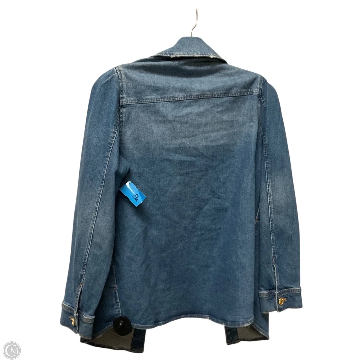 Jacket Denim By Express In Blue, Size: M