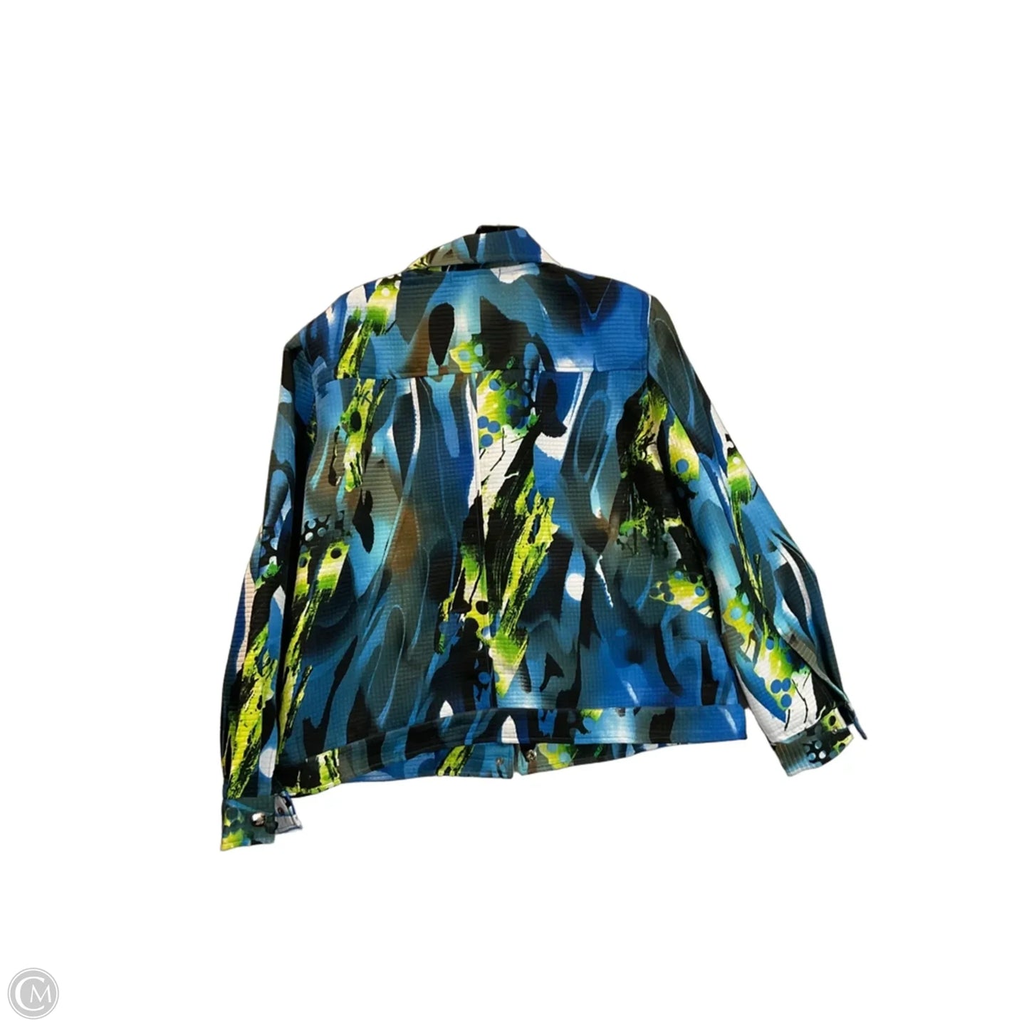 Blazer By Nancy Bolen In Blue, Size: L