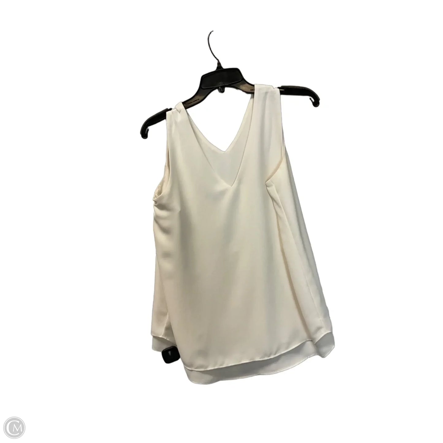 Top Sleeveless By Ann Taylor In White, Size: S
