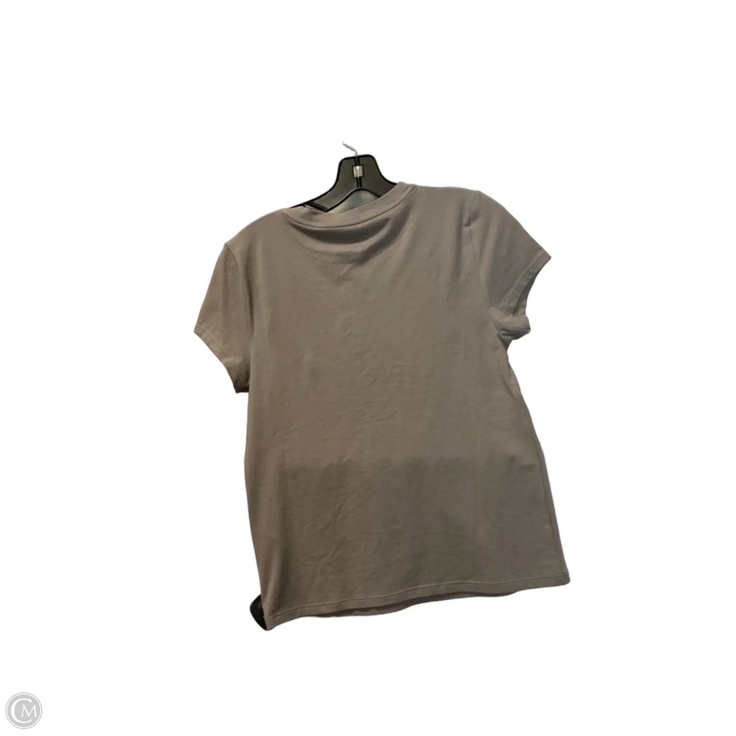 Top Short Sleeve Basic By Dkny In Brown, Size: M
