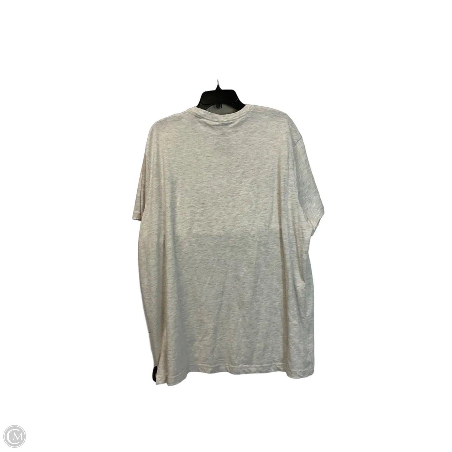 Top Short Sleeve Basic By Disney In Grey, Size: 2x