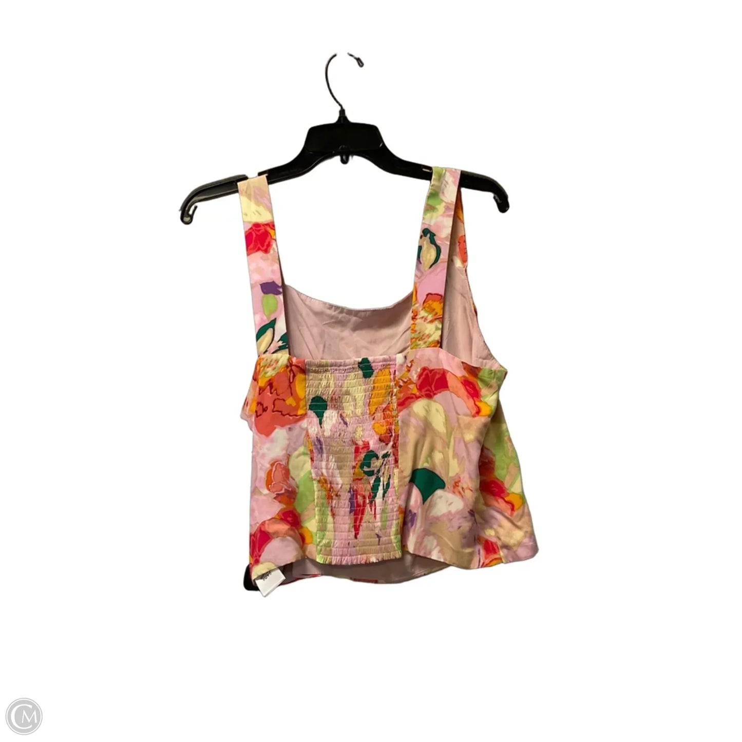 Top Sleeveless By Bar Iii In Floral Print, Size: L