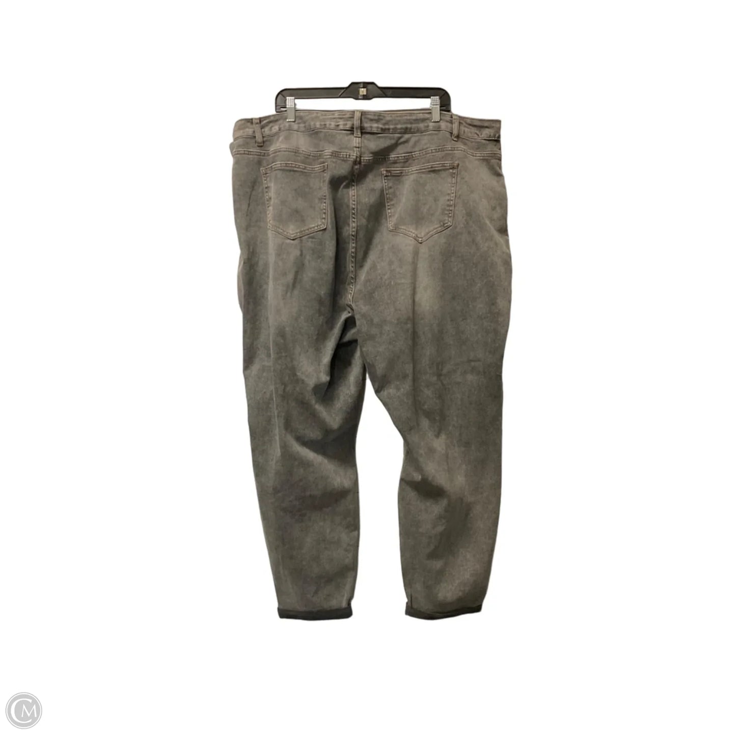 Jeans Straight By Ashley Stewart In Grey Denim, Size: 26