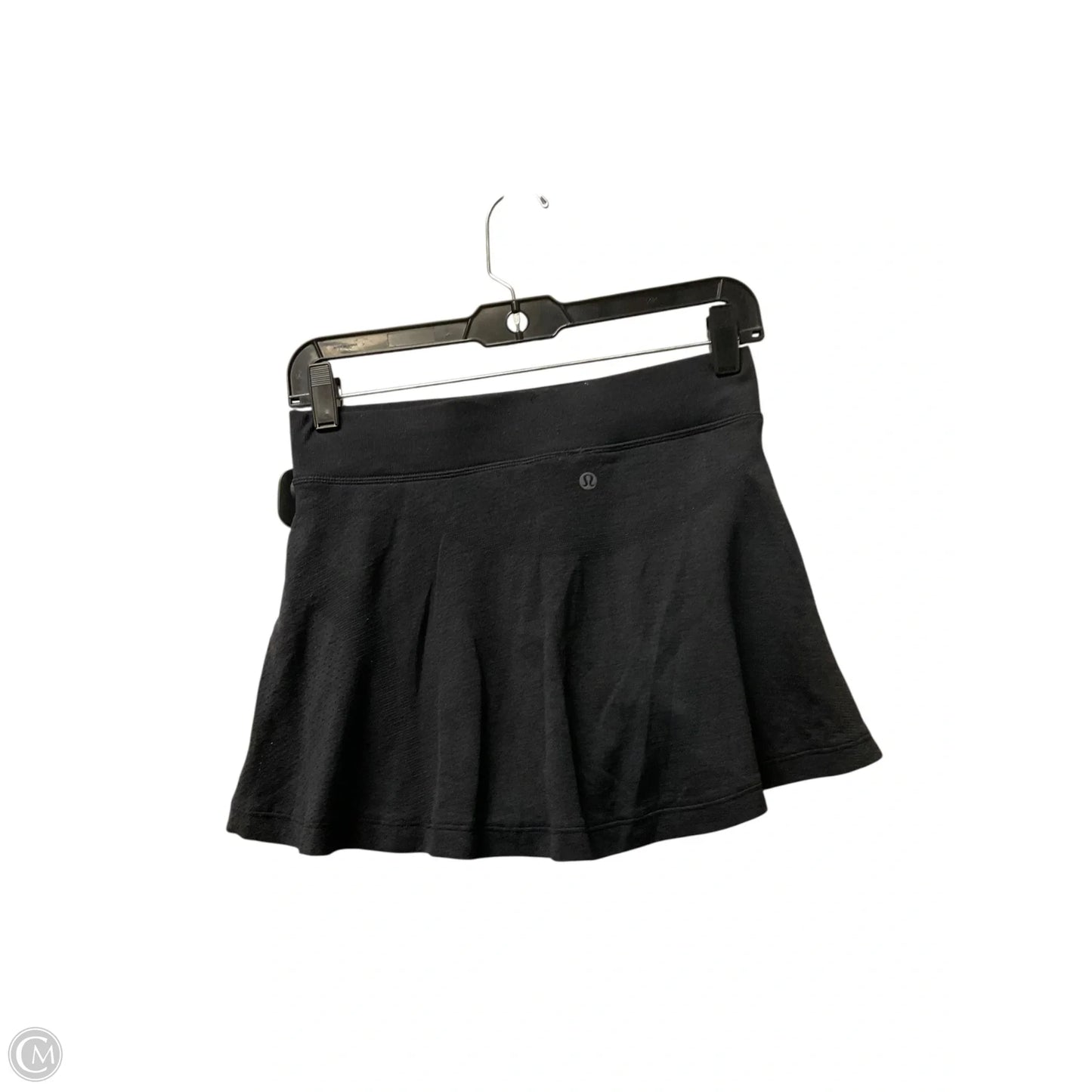 Athletic Skort By Lululemon In Black, Size: 6