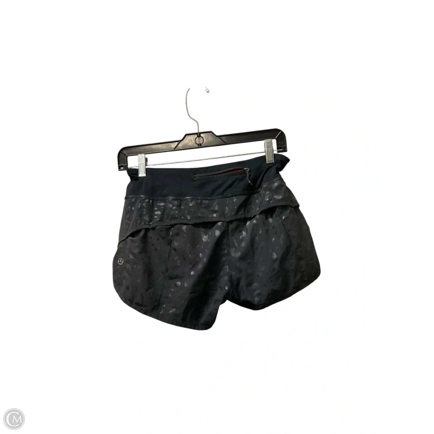 Athletic Shorts By Lululemon In Black, Size: 6