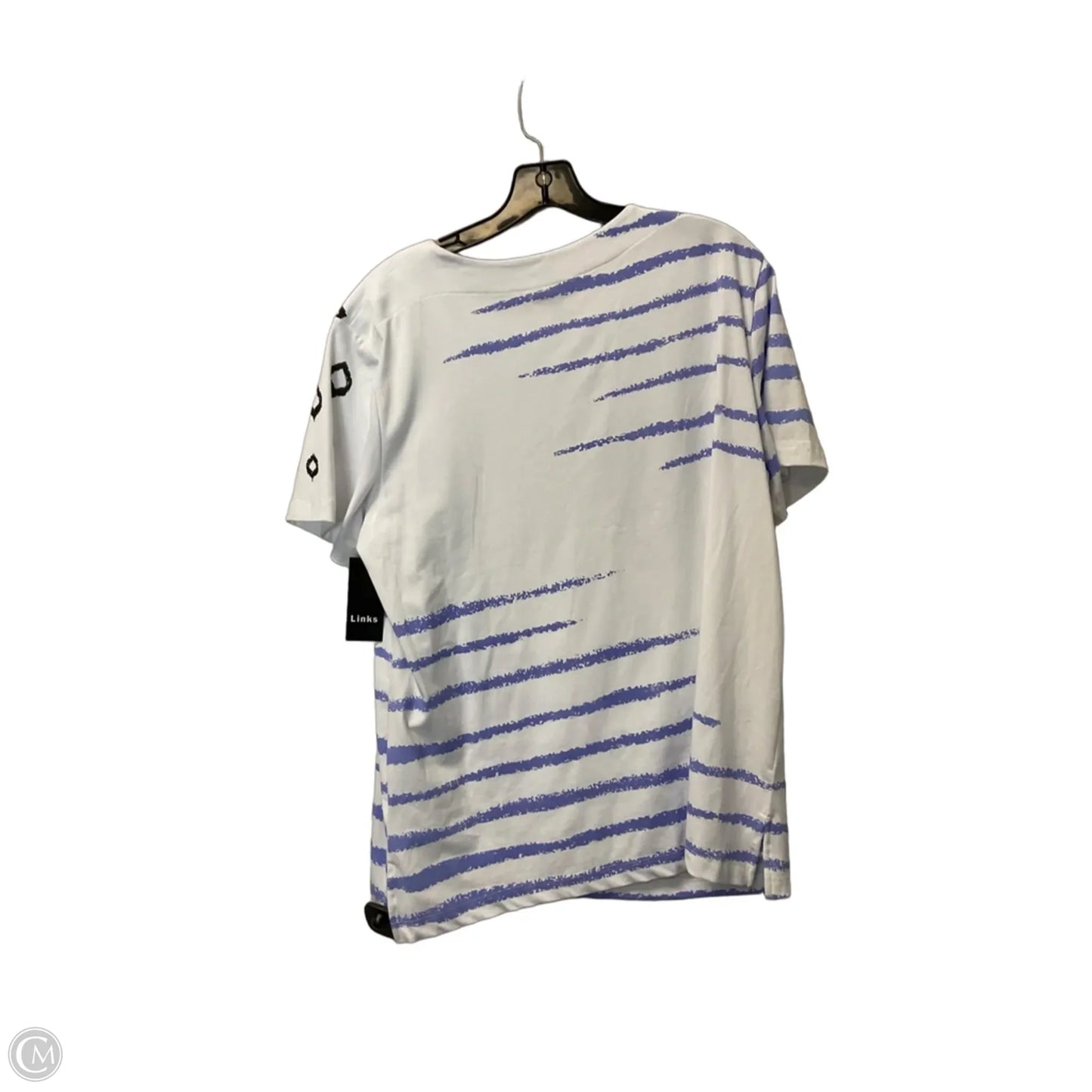 Top Short Sleeve By Clothes Mentor In White, Size: Xl