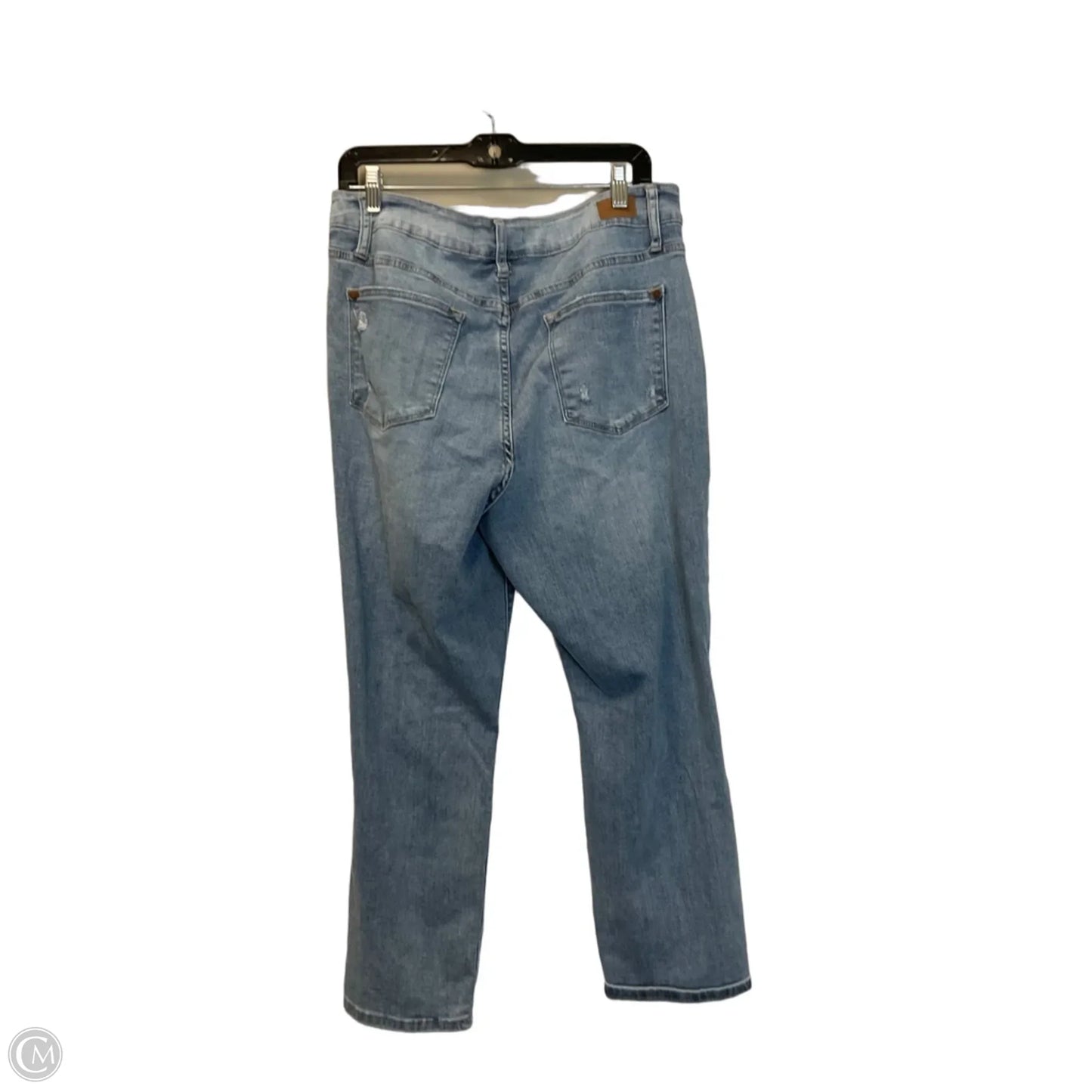 Jeans Boyfriend By Judy Blue In Blue Denim, Size: 16