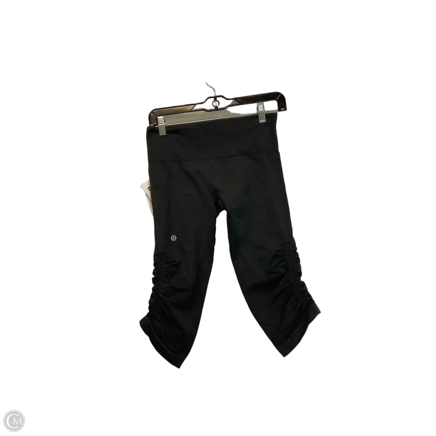 Athletic Capris By Lululemon In Black, Size: 6