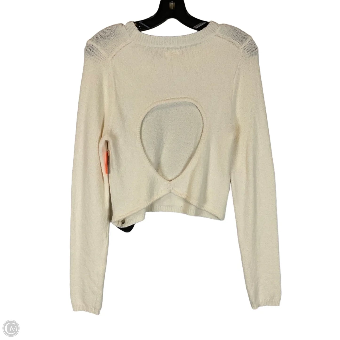 Top Long Sleeve By Aerie In Cream, Size: L