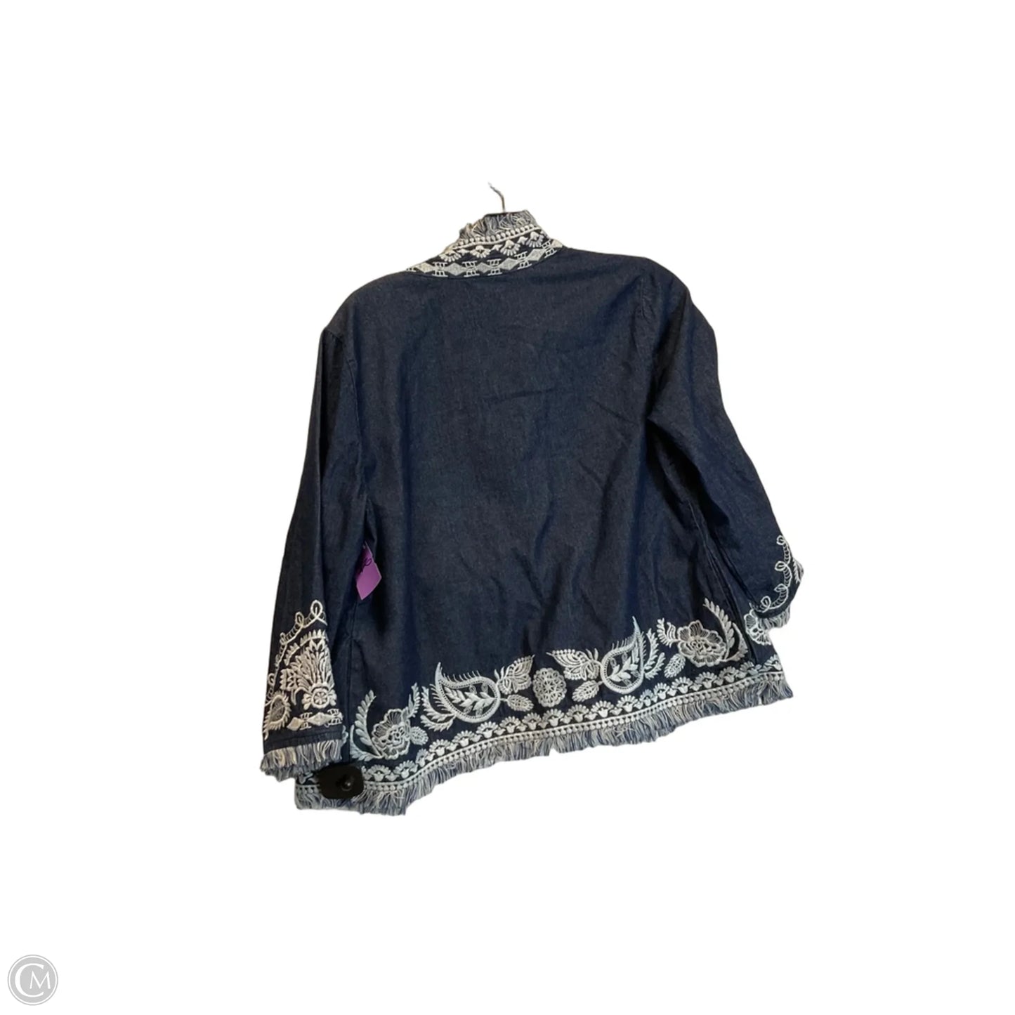 Blazer By Soft Surroundings In Blue, Size: M
