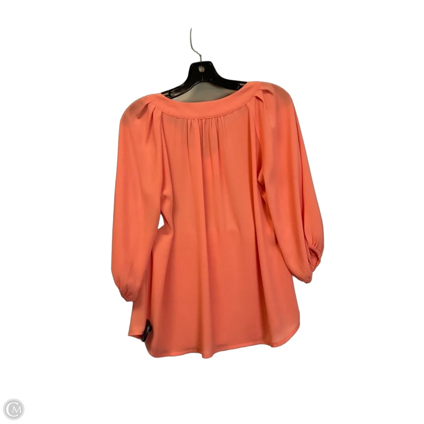 Top Long Sleeve Basic By Ezra In Pink, Size: M