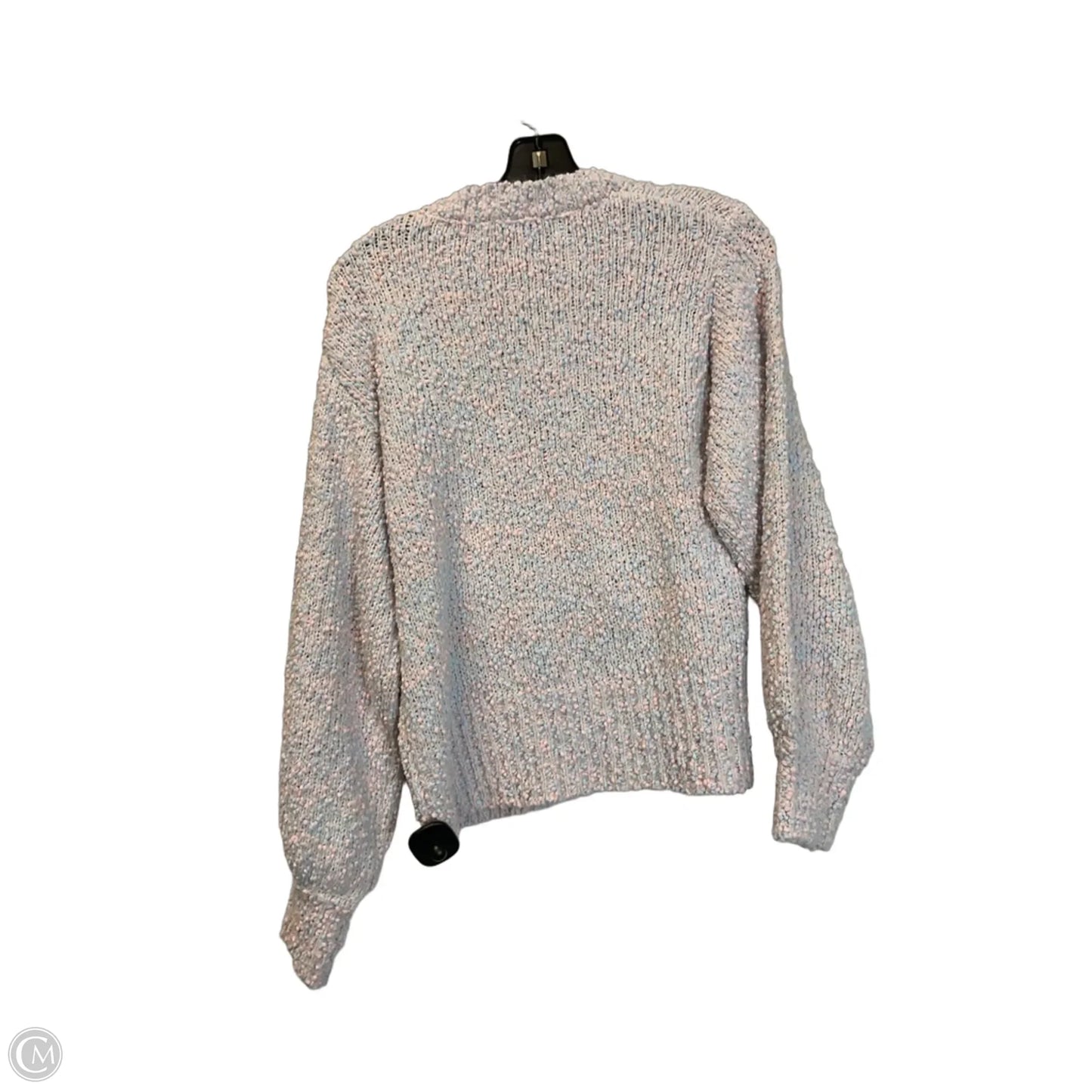 Sweater By Chelsea And Theodore In Blue & Pink, Size: M