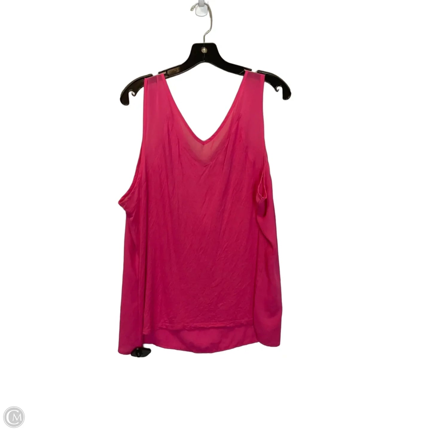 Top Sleeveless Basic By Inc In Pink, Size: Xxl