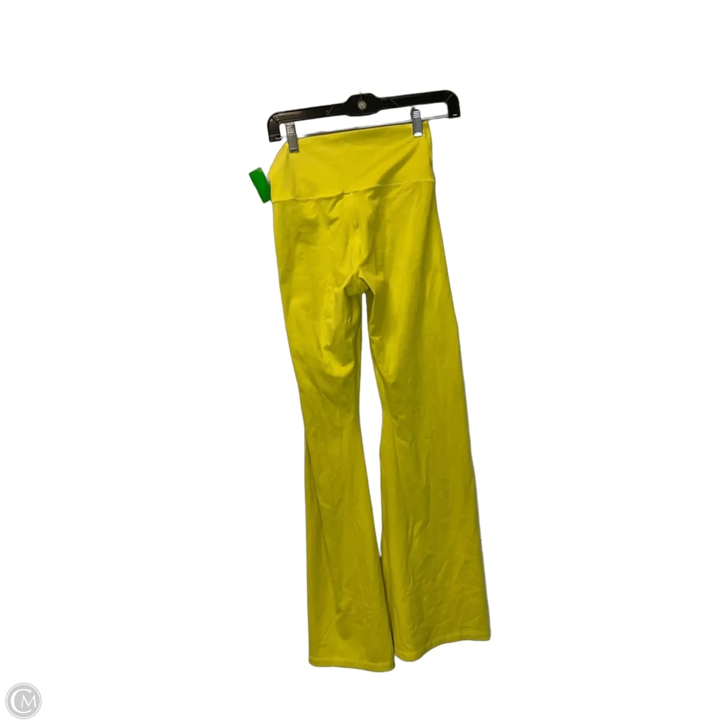Pants Leggings By Happily Grey In Yellow, Size: M