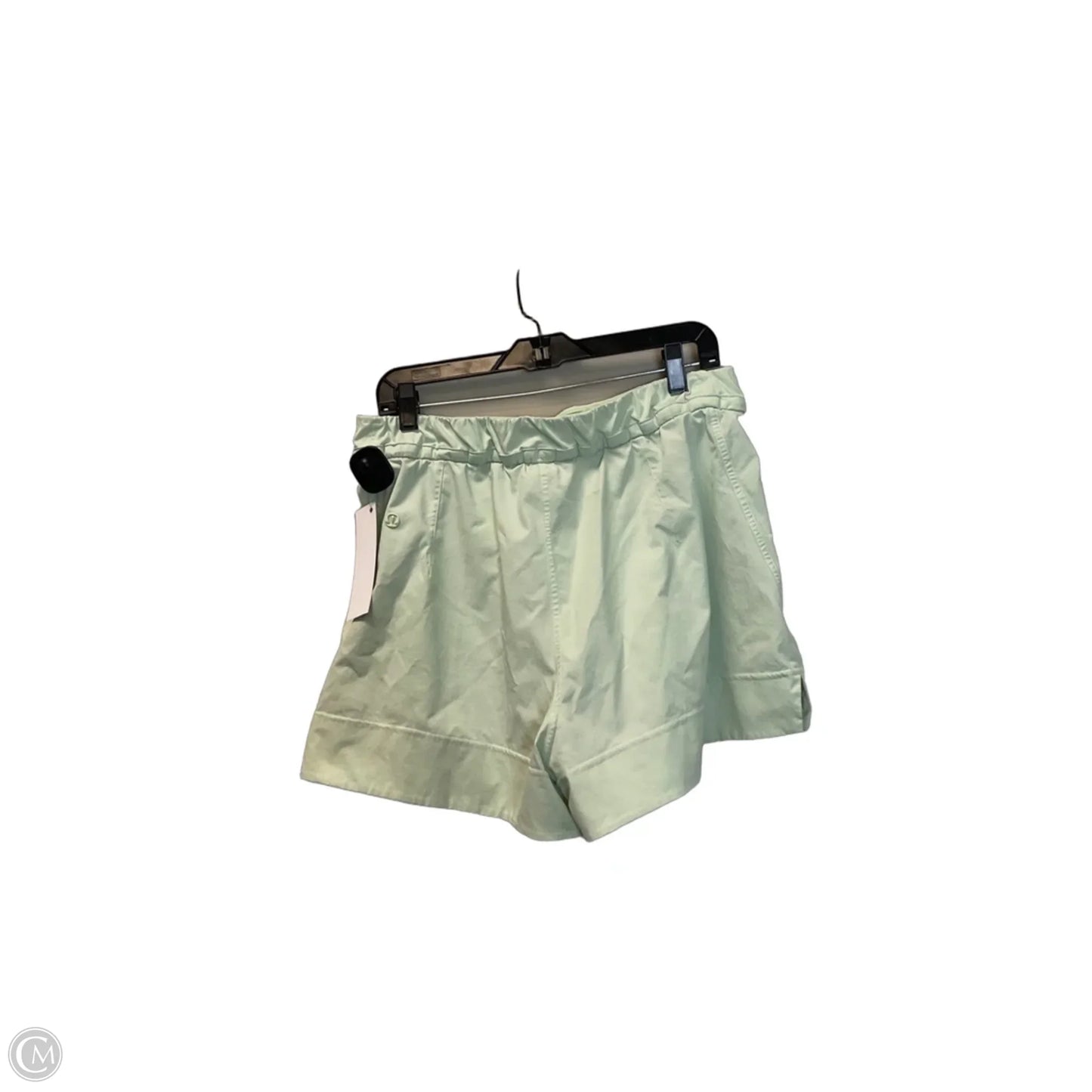 Athletic Shorts By Lululemon In Green, Size: L