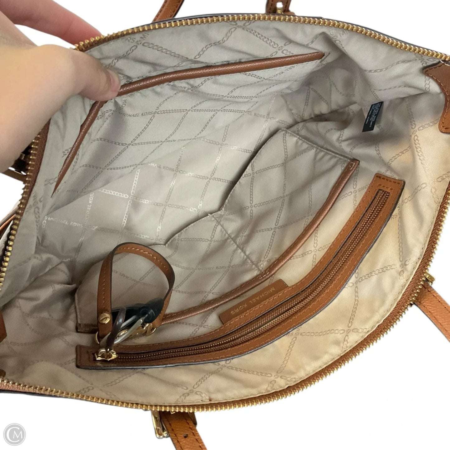 Handbag Designer By Michael Kors, Size: Medium