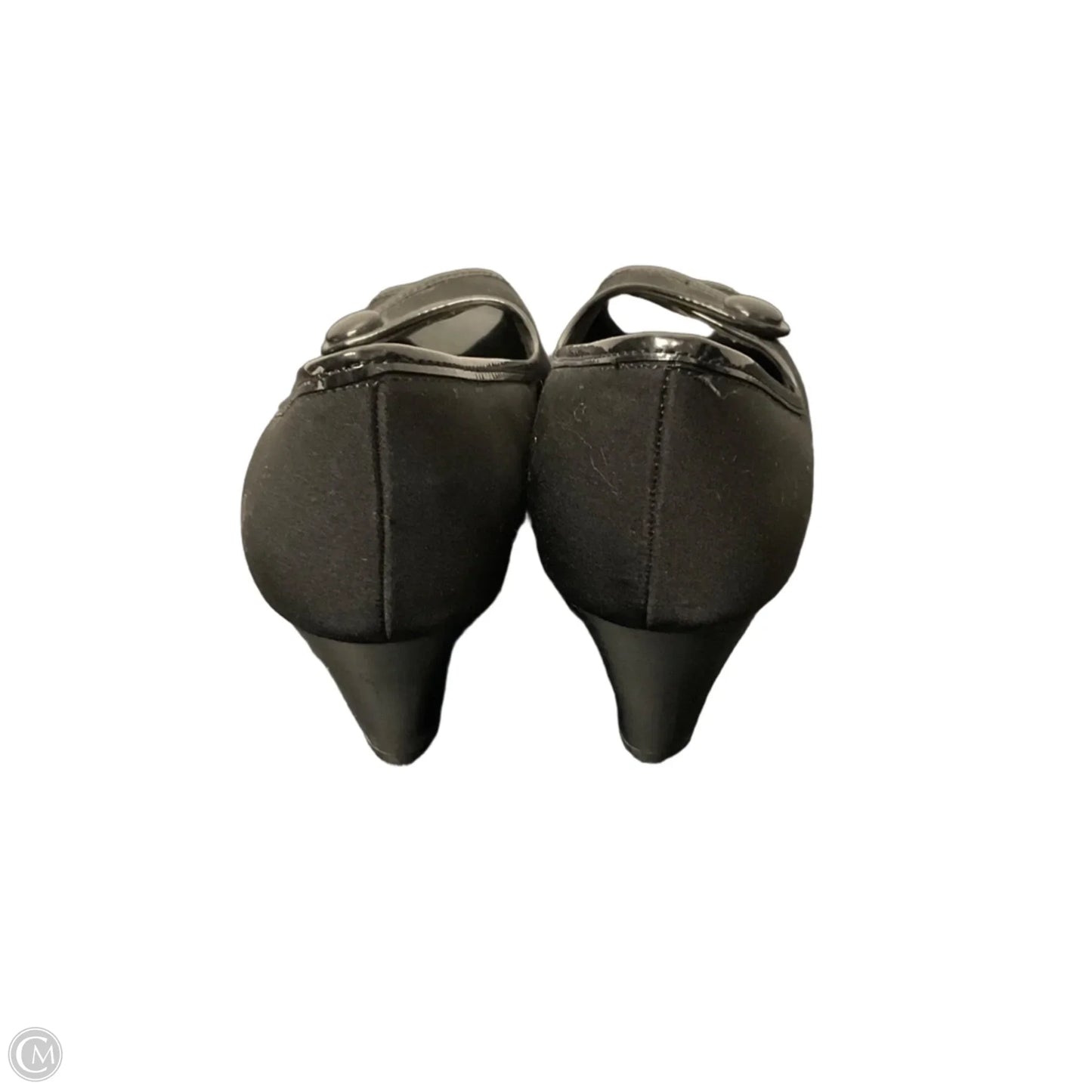 Shoes Heels Kitten By Coach And Four In Black, Size: 7