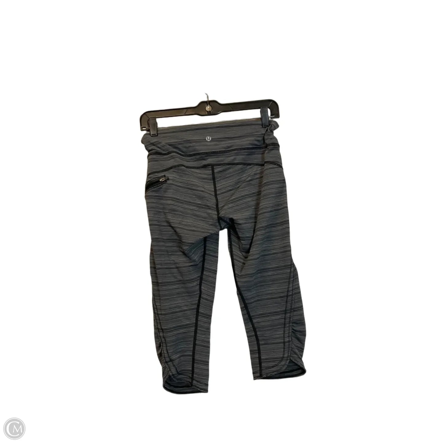 Athletic Leggings By Lululemon In Grey, Size: 8