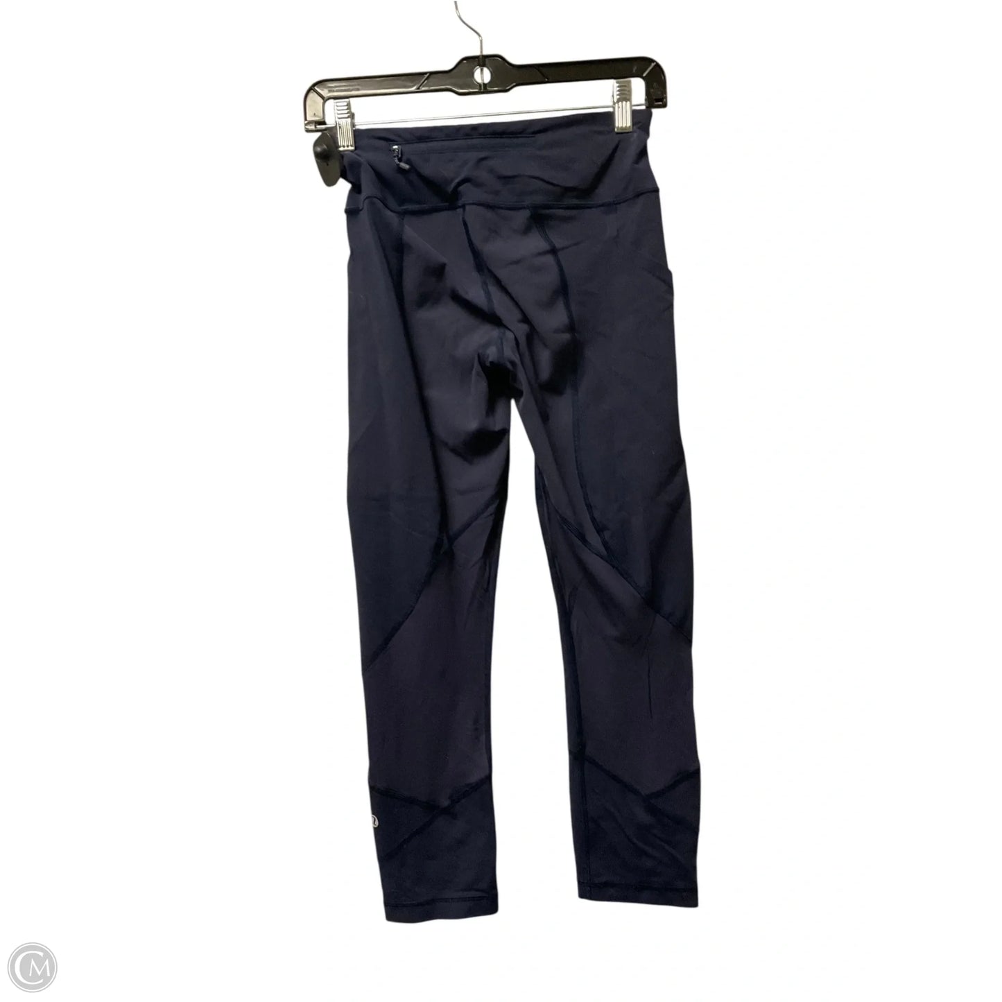 Athletic Leggings By Lululemon In Blue, Size: 8