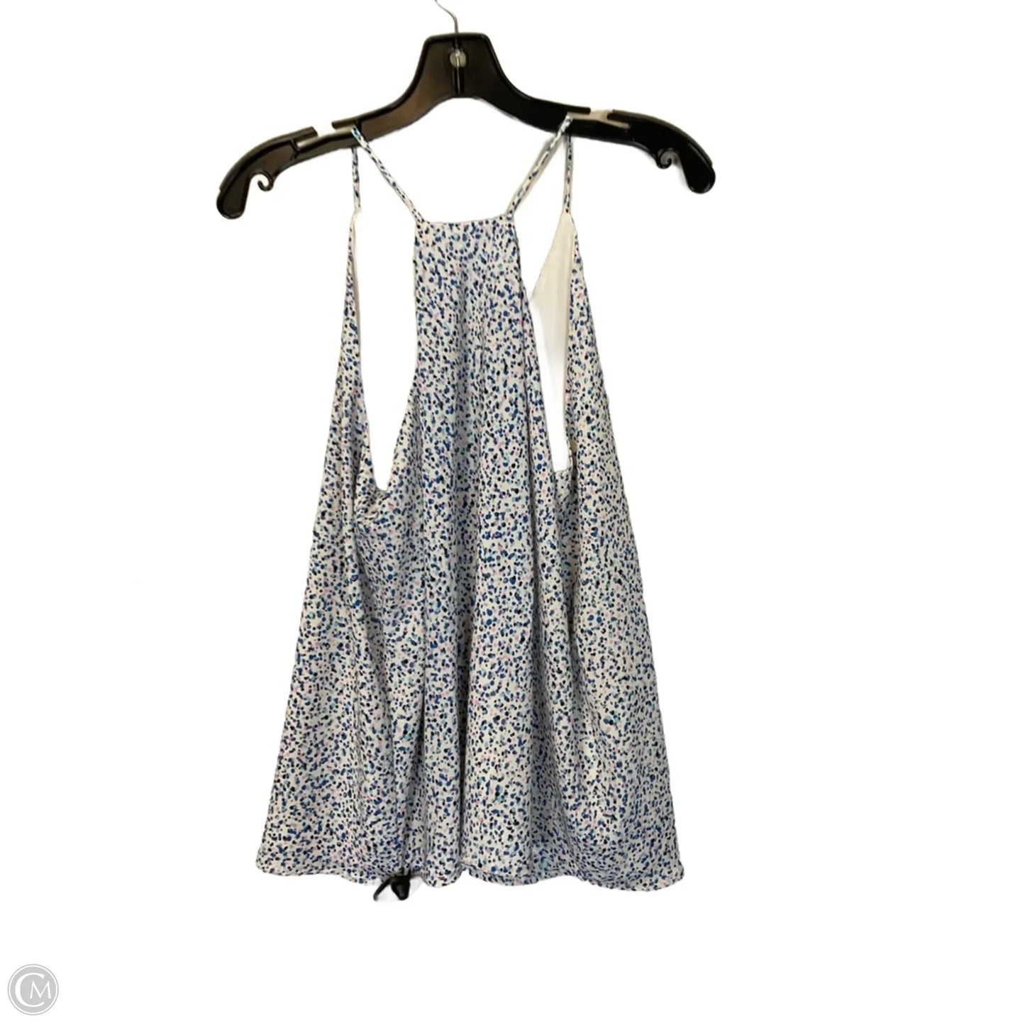 Top Sleeveless By Adrienne In Blue & Pink, Size: S