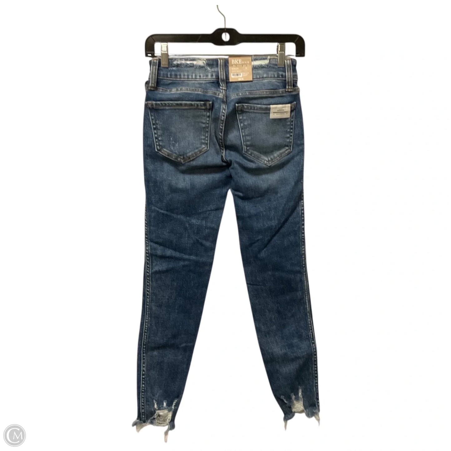 Jeans Skinny By Bke In Blue Denim, Size: 0