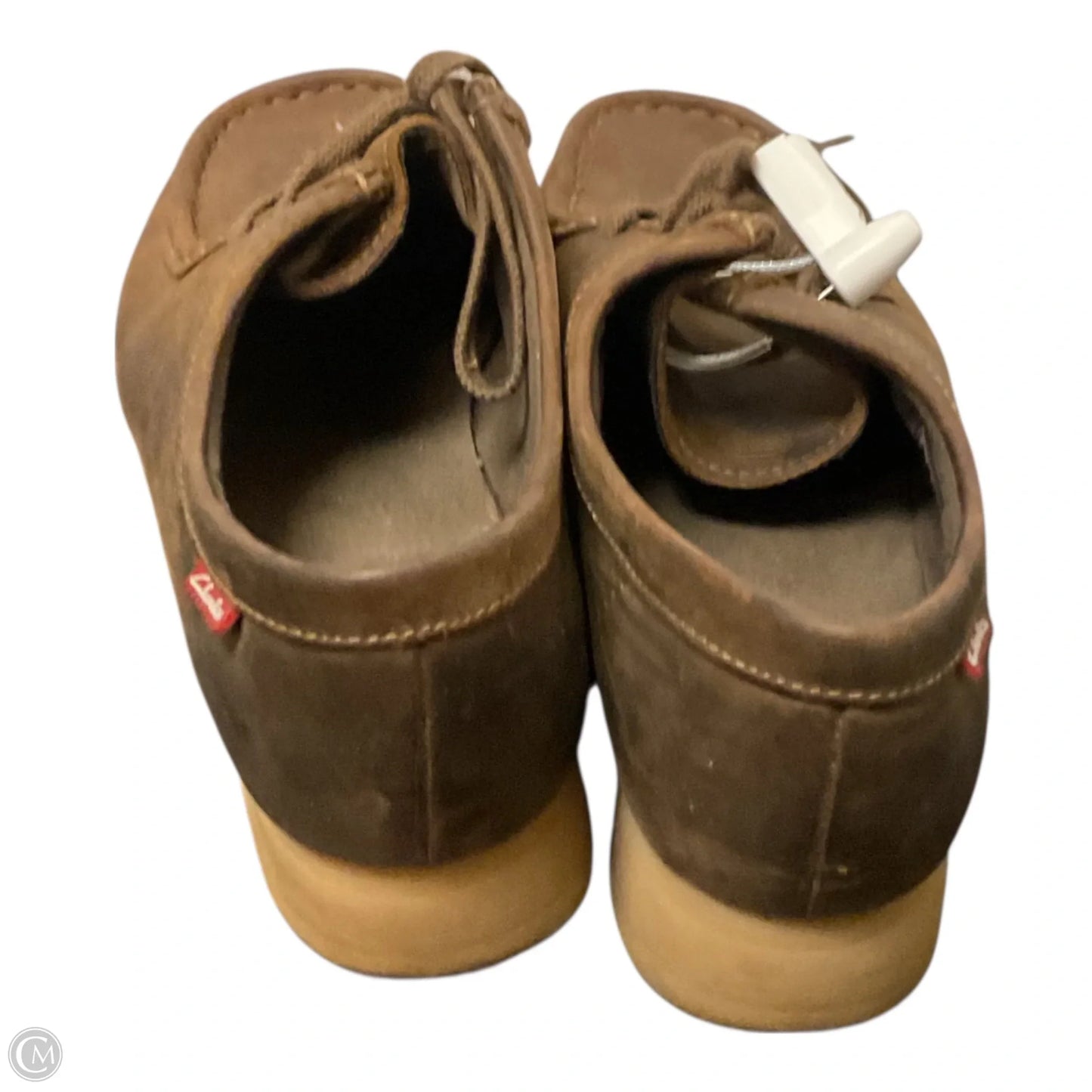 Shoes Flats By Clarks In Brown, Size: 9.5