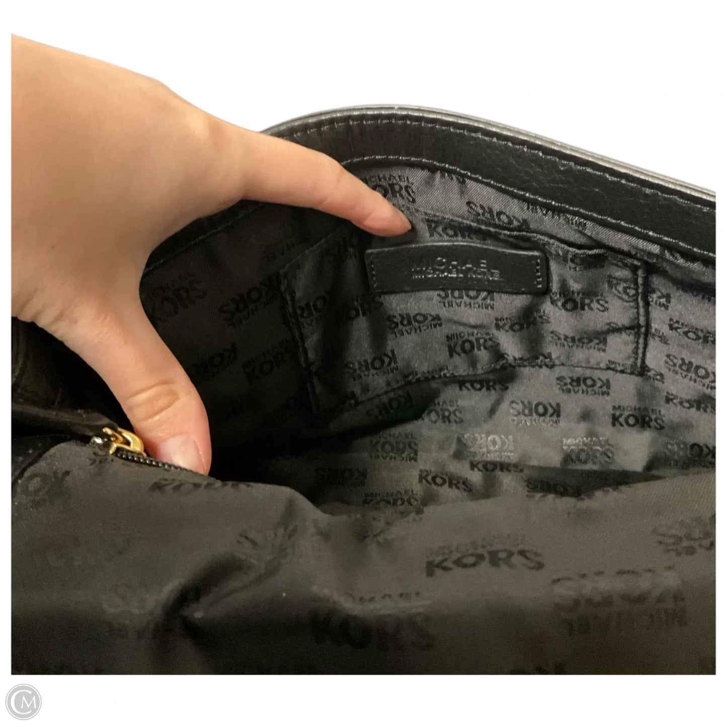 Clutch Designer By Michael Kors, Size: Large