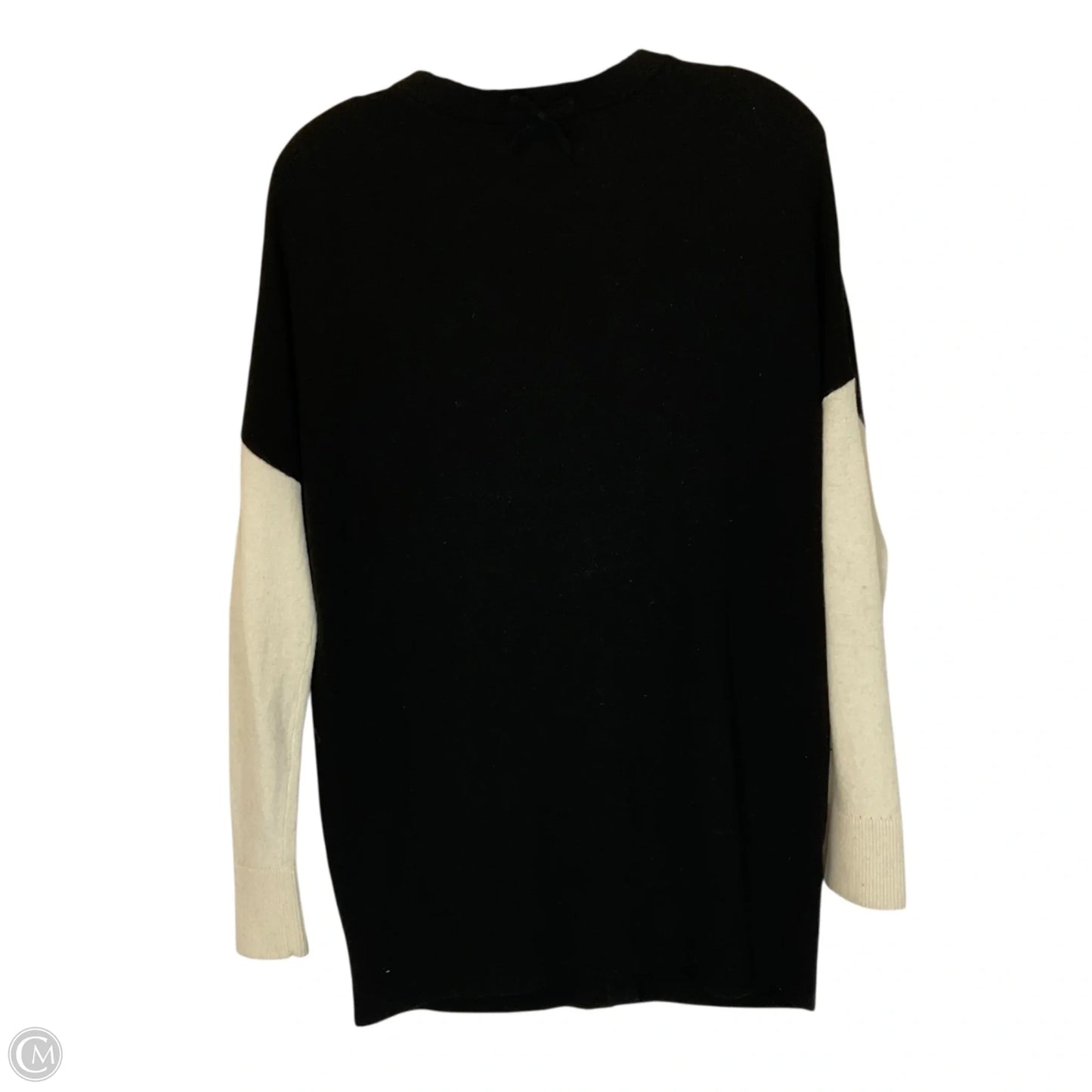 Cardigan Designer By Kate Spade In Black & White, Size: Xs