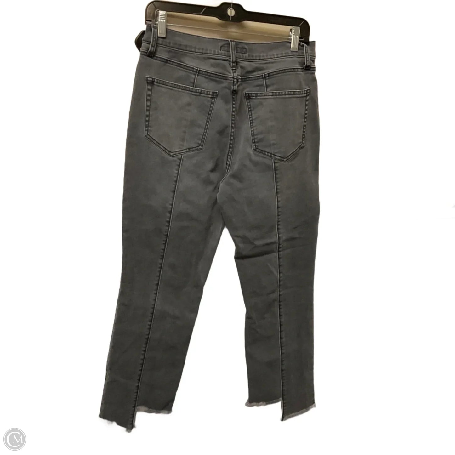 Jeans Straight By Joie In Grey Denim, Size: 8