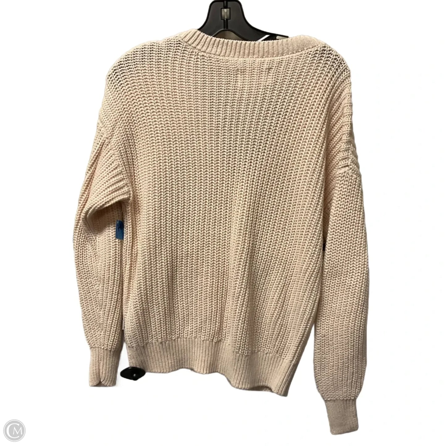 Sweater By Pink In Cream, Size: S