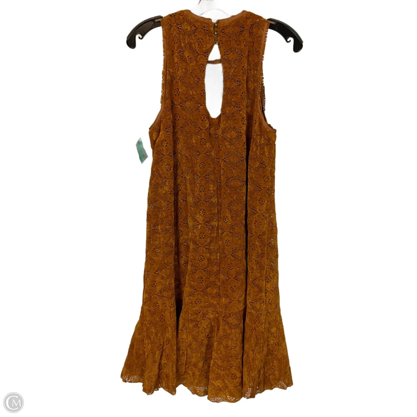Dress Casual Midi By Maeve In Brown, Size: 10