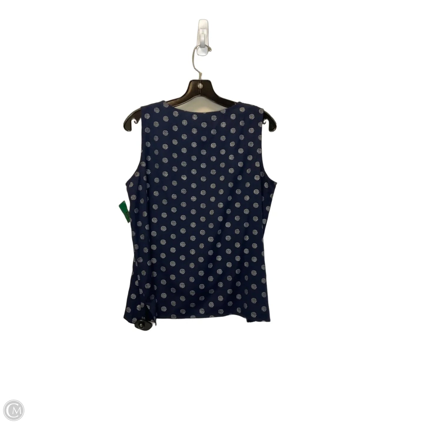 Top Sleeveless Basic By Chicos In Navy, Size: S