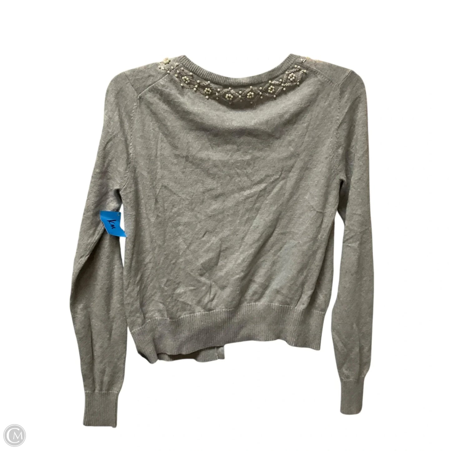 Cardigan By Fossil In Grey, Size: M