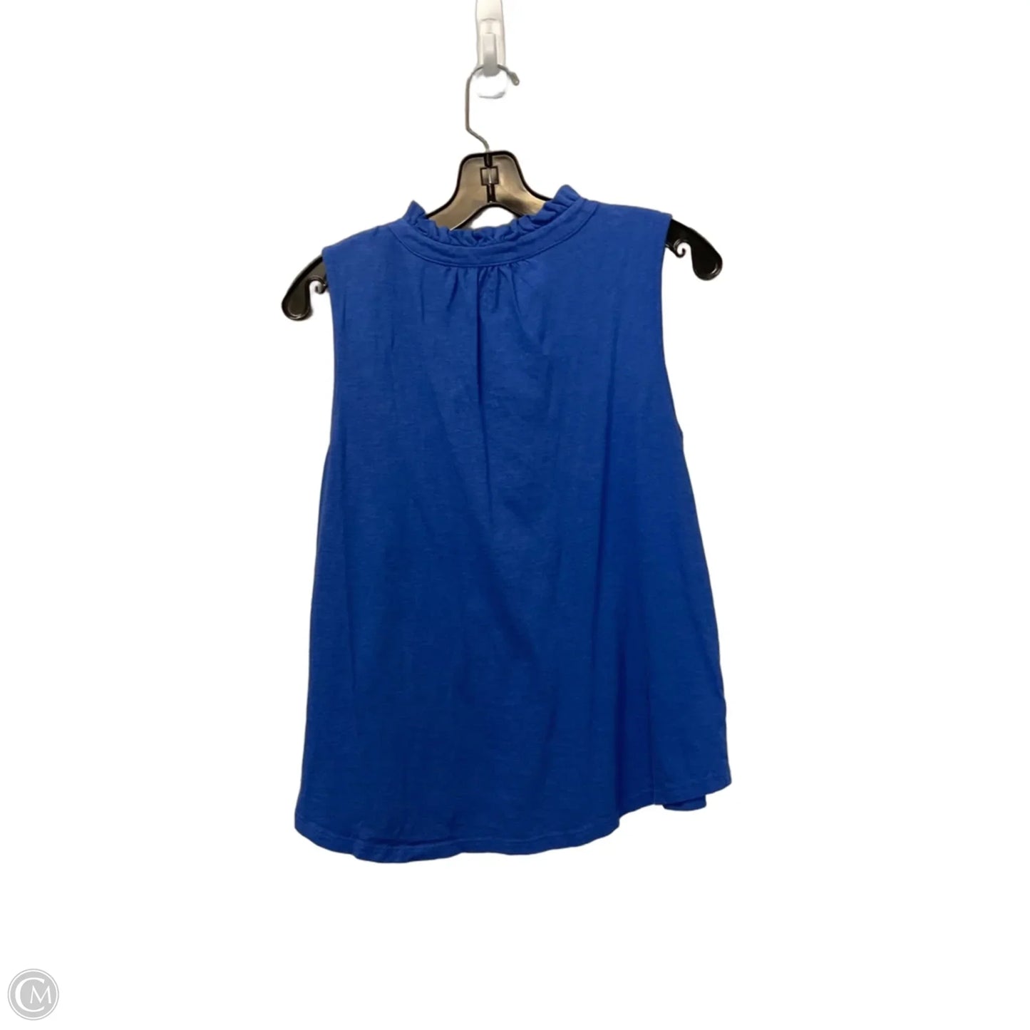 Top Sleeveless By Loft In Blue, Size: S