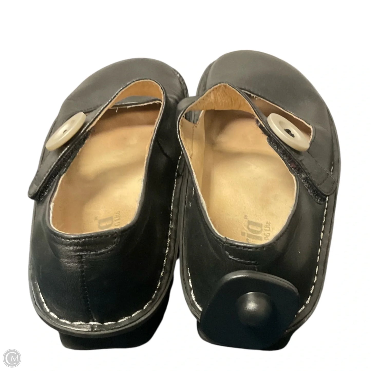Shoes Flats By Alegria In Black, Size: 6.5