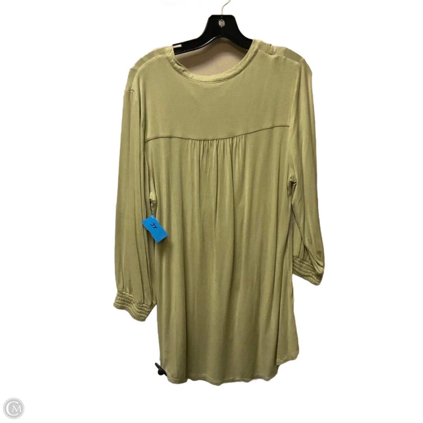 Top Long Sleeve By Wonderly In Green, Size: L