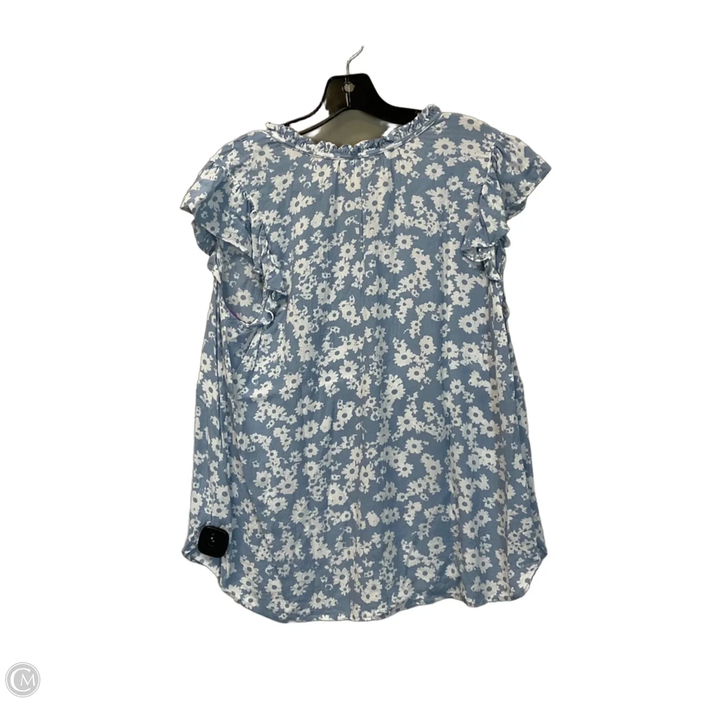 Top Sleeveless By Loft In Blue, Size: Xl