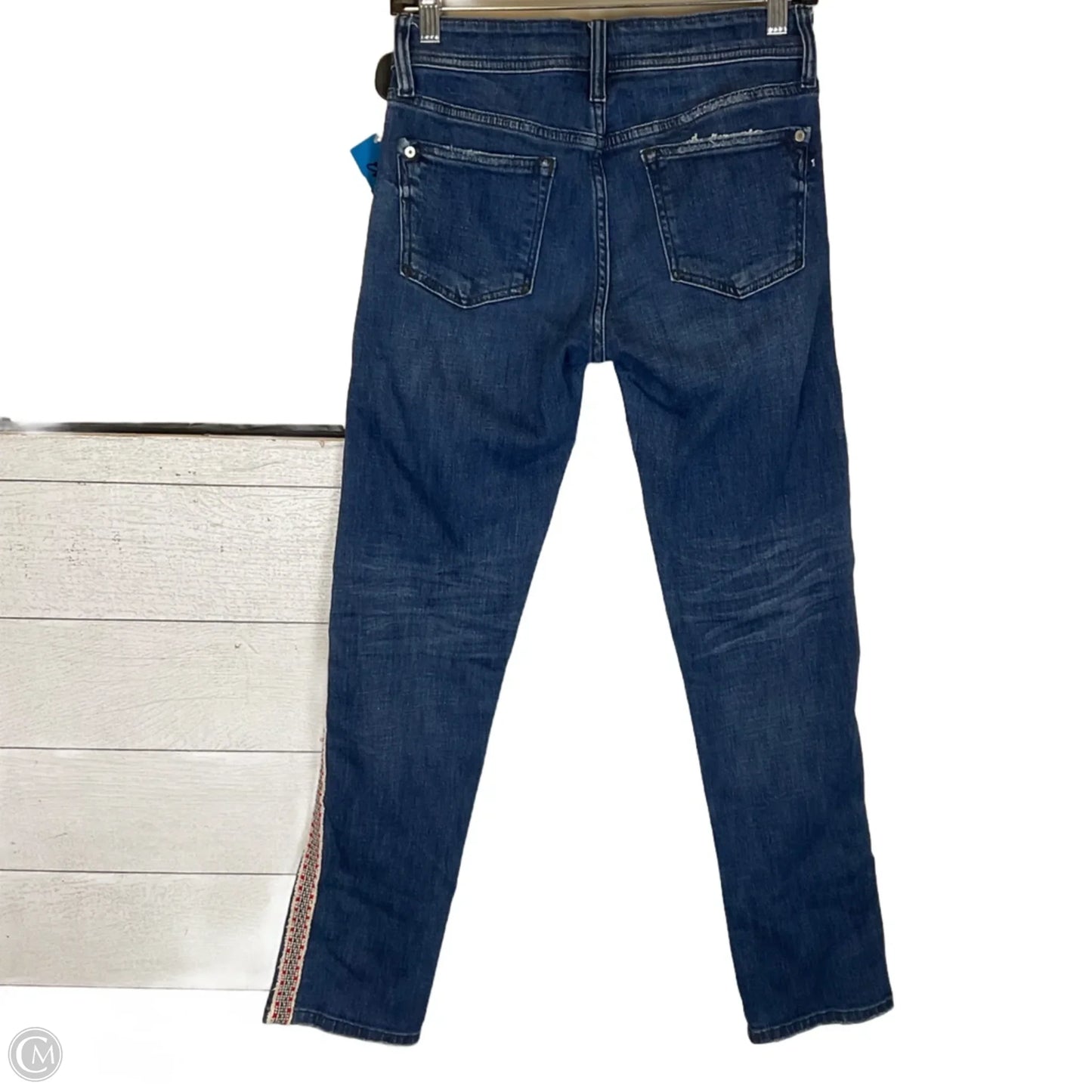 Jeans Skinny By Pilcro In Blue Denim, Size: 0 (25)