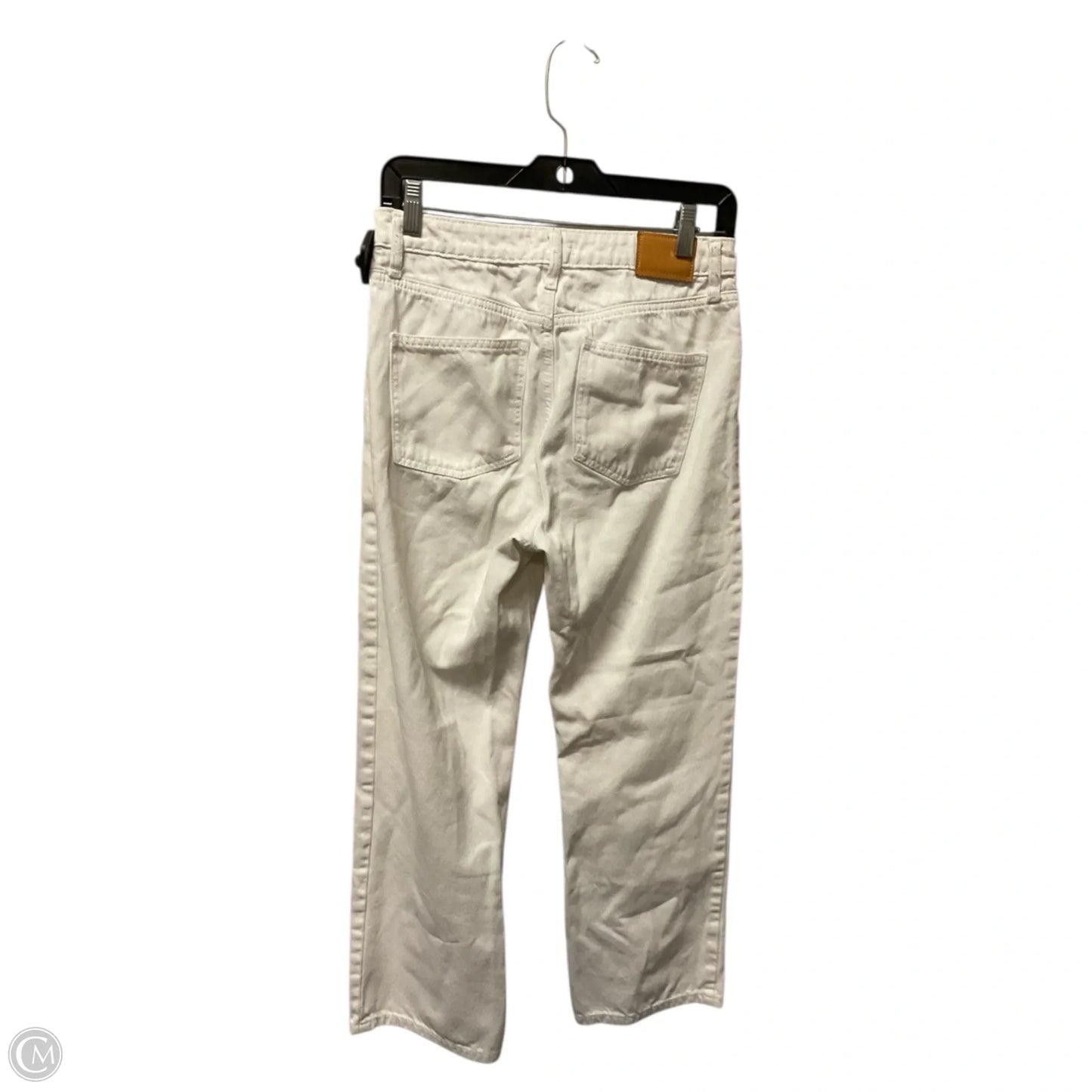 Jeans Straight By Avec Les Filles In White Denim, Size: 6