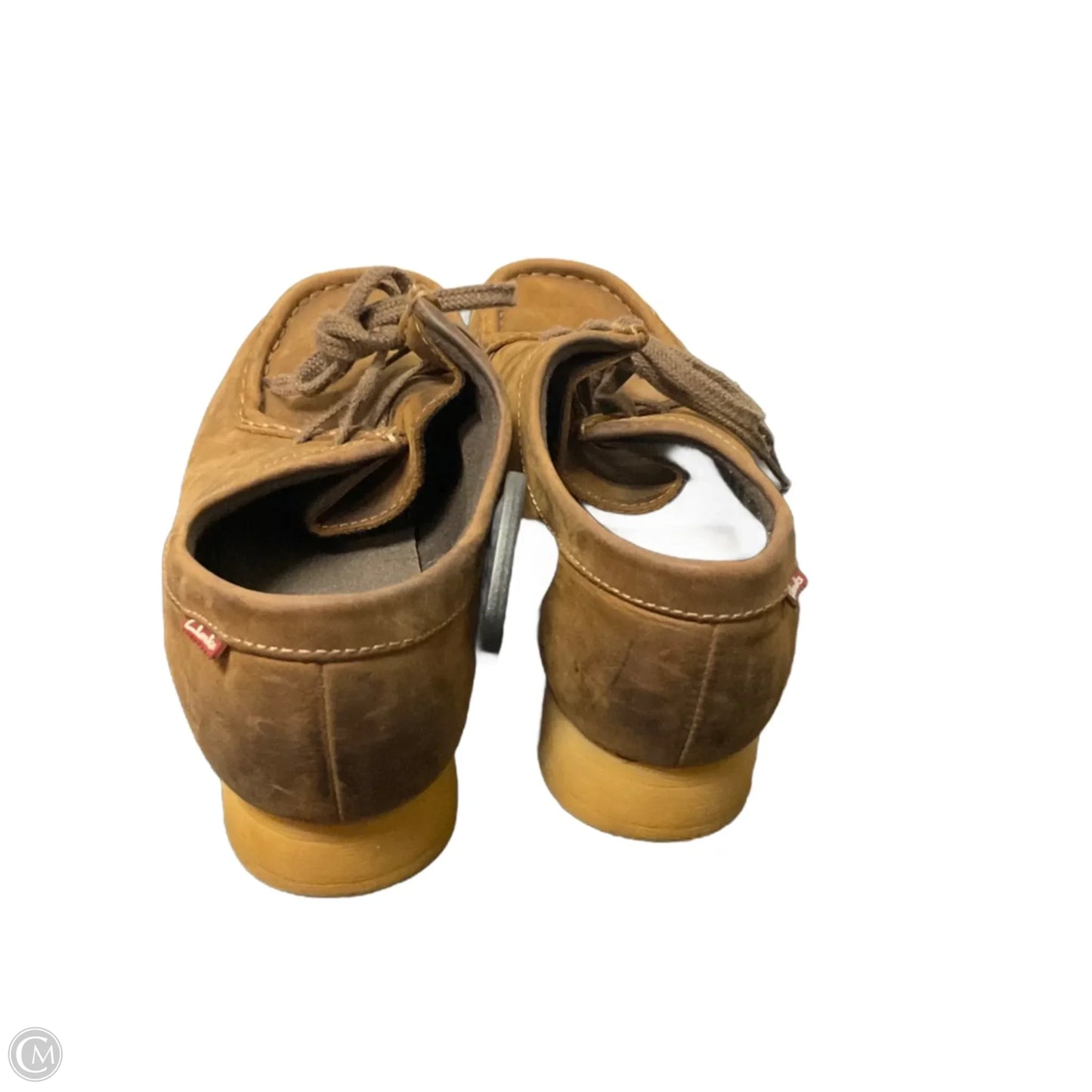 Shoes Flats By Clarks In Brown, Size: 8.5