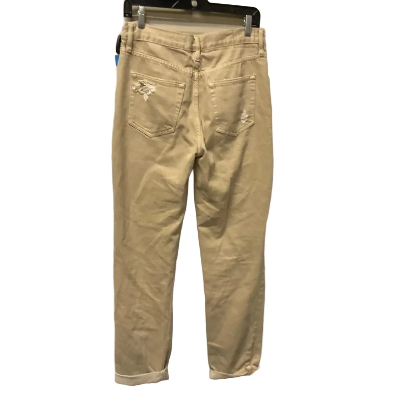 Jeans Straight By We The Free In Tan Denim, Size: 2