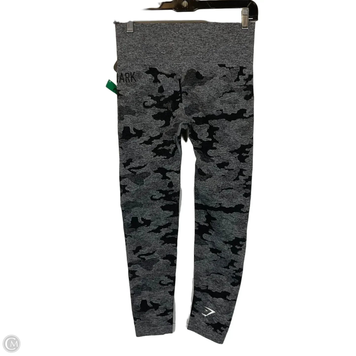 Athletic Leggings By Gym Shark In Grey, Size: M