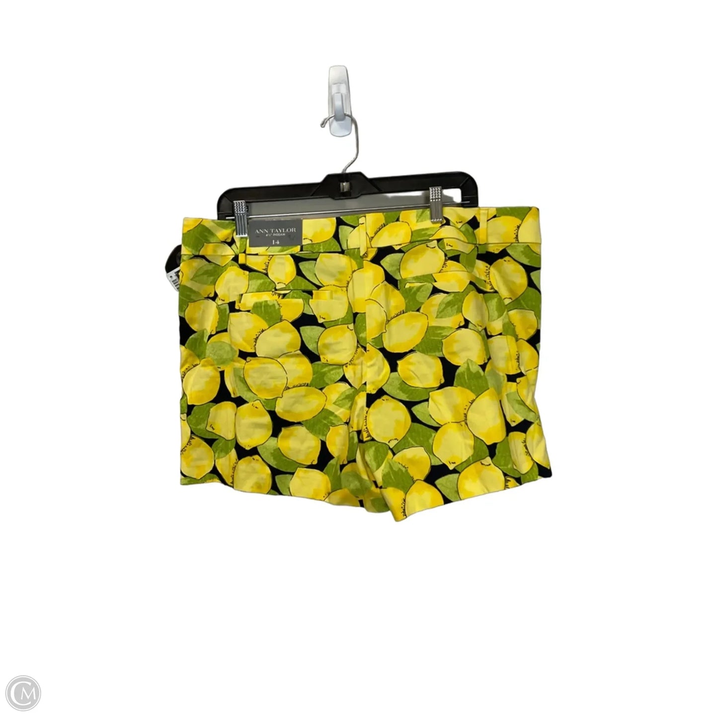 Shorts By Ann Taylor In Yellow, Size: 14
